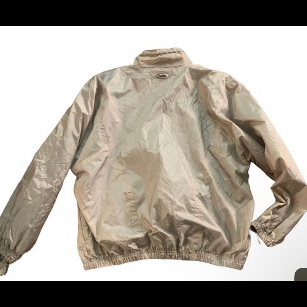 Gold windbreaker
